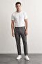 Slim Fit White Crew Neck 100% Cotton Breathable T-Shirt