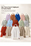 4 Layer Muslin Nursing Cover and Stroller Cover 80X110 Cm, Cinnamon 100% Cotton with Tassels (Wiht Underwire) - 3