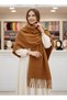 Puffy Chic Premium Soft Buklet Scarf
