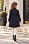 Girl's Trench Coat Black - 4