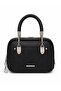 As 731 Double Strap Lined Hand and Shoulder Bag Suitable for Daily Use Black - 7