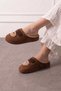 Howy Taba Dog Figured Plush House Slippers Soft Inside Winter Indoor Slippers - 2