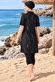 Water Repellent Quick Drying Swimsuit Suit Patterned Plus Size - 2
