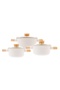 Swiss Crystal 6 Piece Midi Cookware Set - 6