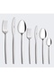 5900 Infinity 12 Person 84 Piece Fork Spoon Knife Set - 6
