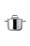 Modena Induction Base Stainless Steel Deep Pot 16 cm - 4