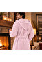 Premium Men's Bathrobe I Wellsoft Plush I Hooded Men's Bathrobe & Robe I with Hat - 3