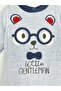 Baby Boy Winter Velvet Sleeping Bag with Glasses - 3