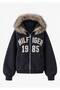 Y2K Street Fur Detailed Vintage Cardigan