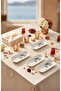 Wish Tree 4-Piece Luxury Oval Cheese Platter Set (9.5X21 cm) - 6