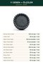 Thick Cast Cake Mold with Beaded Edge Black 25.5 cm Diameter Non-Stick Bundt Cake Mold with Whisk as a Gift - 4