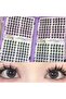 Qiufye-JMS Manga Eyelash Cluster Sharp 320pcs, 13mm Length Slim Korean Makeup Eyelash Cluster, Asian - 3