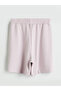 Two Mt Shop Quality Lcw Vision Lilac Women's Shorts with Elastic Waist - 6