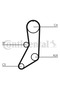 Set curea de distribuție CT643K1 - 3