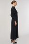 Embroidered Stylish Dress Black - 5