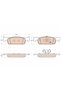Brake Pad Set, disc brake GDB2016
