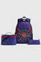 My Polo 2075 3-Piece Set Boys' Primary School Bag with Pen Holder and Lunch Bag Backpack Red - 2