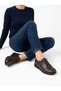Artı-Artı014-Bb-0050 Genuine Leather Daily Orthopedic Women's Brown Ballet Shoes