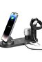 3 In 1 Mobile Phone Station Charging Samsung And I Phone Type C PIN And NFC With Watch Stand - 3