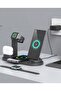 3 In 1 Mobile Phone Station Charging Samsung And I Phone Type C PIN And NFC With Watch Stand - 4
