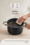 Esperanza titanium deep pot 20 cm - 4