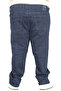 Fashion XL Large Size Men's Classic Jeans Mark 21920D Navy Blue - 6