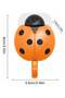 Ladybug Design Adhesive Wall Hanger Bag Towel Key Hanger 15X14 cm - 3