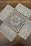 Home Luxury Corduroy 7-Piece Living Room Coffee Table Set - 2