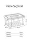 5 Liters. Storix Storage Box with Compartments, Multi-Purpose Storage Box - Repair Box - 2
