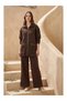 1089 Trouser Suit - Coffee Color - 5