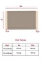 Trendy Gray Sofa Cover 170X230 - Durable and Stylish Multi-Purpose Cover - 4
