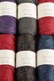 Multi Sparkle Glitter Multicolored Yarn 100 Gr Polyester Macrame Yarn Purple 1.5 Mm - 150 M - 6