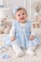 New Model Baby Girl 0-6 Months Newborn Dress 6-Piece Mevlütlük Set French Lace Dress with Bolero Mt334