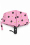 Teddy Bear Patterned Pink Colored Automatic Full Function Opening and Closing Fiber Wire Quality Original Umbrella - 6