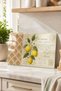 Glass Cutting Board Lemon Themed - Glass Cutting Board |   30cm X 40cm - 4