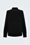 Patterned Classic Shirt - Black - 4