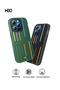Case Hbc-221 Rome Cover Compatible with iPhone 15 Pro - Dark Green - 6