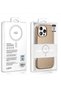Apple iPhone 16 Pro Hbc-242 Dividing Magsafe Cover - Desert Titanium - 5