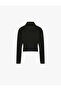 Zippered Long Sleeve Stand Collar Slim Fit Sports Sweatshirt - 4