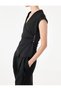 Slim Fit V-Neck Double-Breasted Vest with Metal Accessories - 5