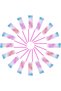 14Pcs Sparkling Dance Ribbon Wands for Kids Girls, Mermaid Princess Twirling Streamers, Ballet Gymnastics Ribbon, Birthday Party Favors Decor Outdoor Toy - 7