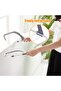 Foldable Hanging Clothes Drying Rack,5 Bar Adjustable Laundry Airer for Balcony and Window,19.69 x 13.78 Inch - 7