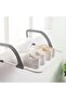 Foldable Hanging Clothes Drying Rack,5 Bar Adjustable Laundry Airer for Balcony and Window,19.69 x 13.78 Inch - 8