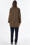 100% Cotton Hakim Collar Tunic Dark Khaki - 5