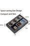 28-in-1 Game Card Storage Case,Portable Shockproof Hard Shell Holder for Game Refills,Black - 6