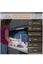 LED Motion Sensor Under Cabinet Lights,Wireless USB Rechargeable Closet Light,3 Color Modes Dimmable Magnetic Night Light for Cupboard,Silver - 2