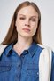 Washable Belted Dress Indigo - 6