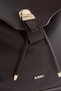 Faux Leather Backpack Bitter Brown - 4