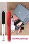 Hair Straightening Brush,Fast Heating Flat Iron Comb for Home Salon,Red - 6