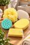 Bath Loofah Shower Loofah Shower Scrub Bath Scrub Heel Stone (Shower Set, Pumice Stone and Massage Comb) - 3